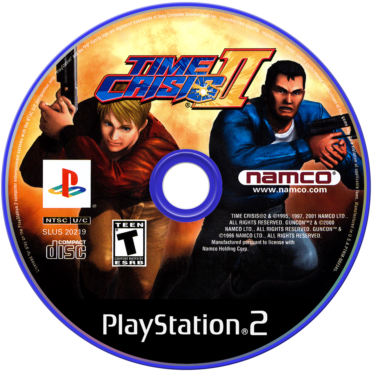 Time Crisis 2 + Gun Con 2 media 4 for Playstation 2